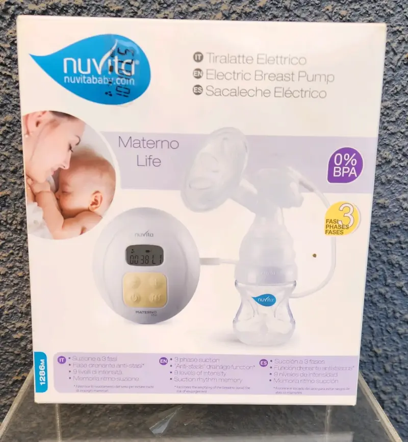 Sacaleche Eléctrico Nuvita Materno Life 0% BPA