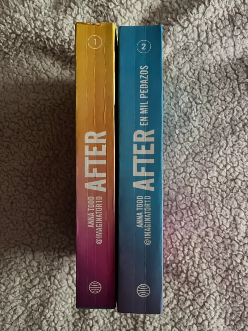 Libros After de Anna Todd - Tomos 1 y 2 - 3