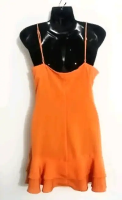 Vestido naranja H&M nuevo con tirantes - miniatura 3