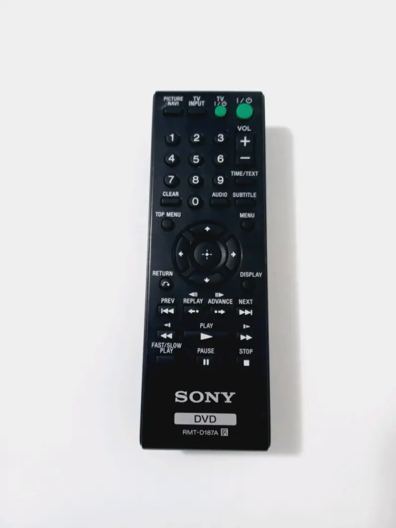 Control remoto Sony para DVD RMT-D187A - 1