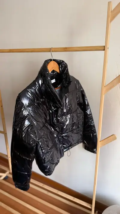 Chaqueta acolchada negra Mango casual - miniatura 2
