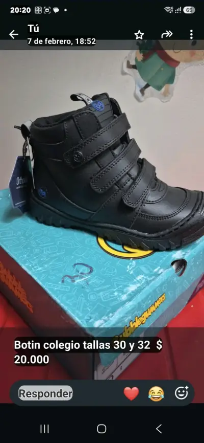 Zapatos escolares Bubblegummers negros nuevos - miniatura 3