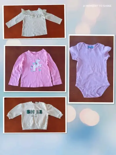 Conjunto de ropa para bebé en varios colores - miniatura 3
