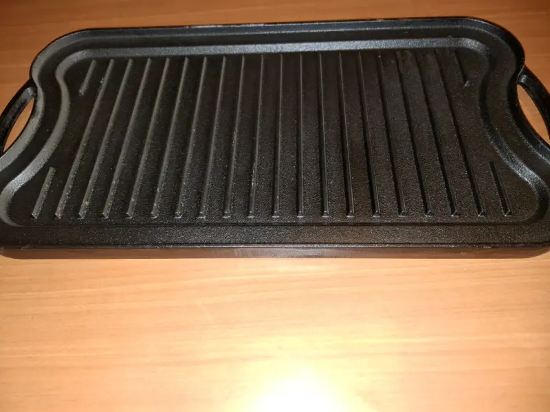 Plancha de hierro fundido para asados - 1