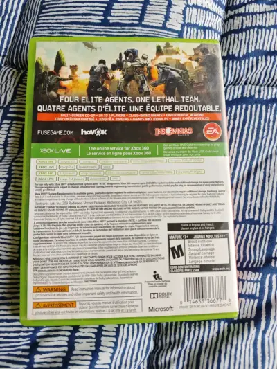 Juego Xbox 360 Fuse Insomniac Games - miniatura 2