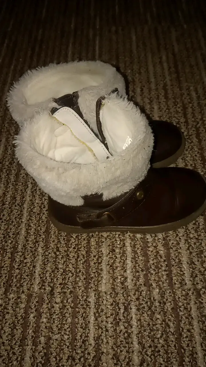 Botines de invierno niñas con forro de felpa - 3
