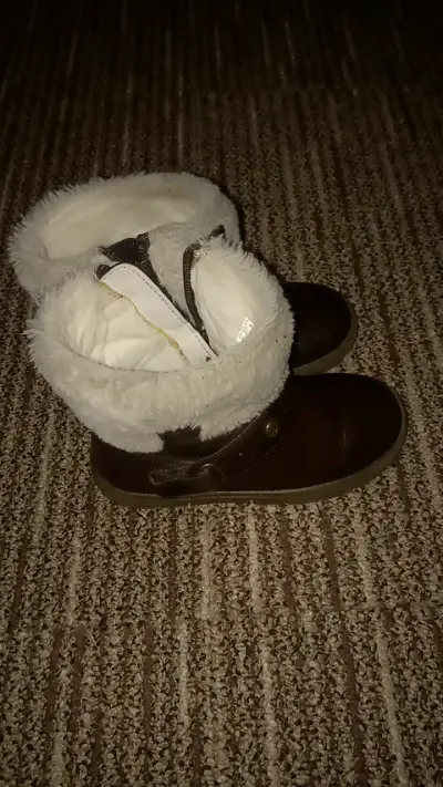 Botines de invierno niñas con forro de felpa - miniatura 4