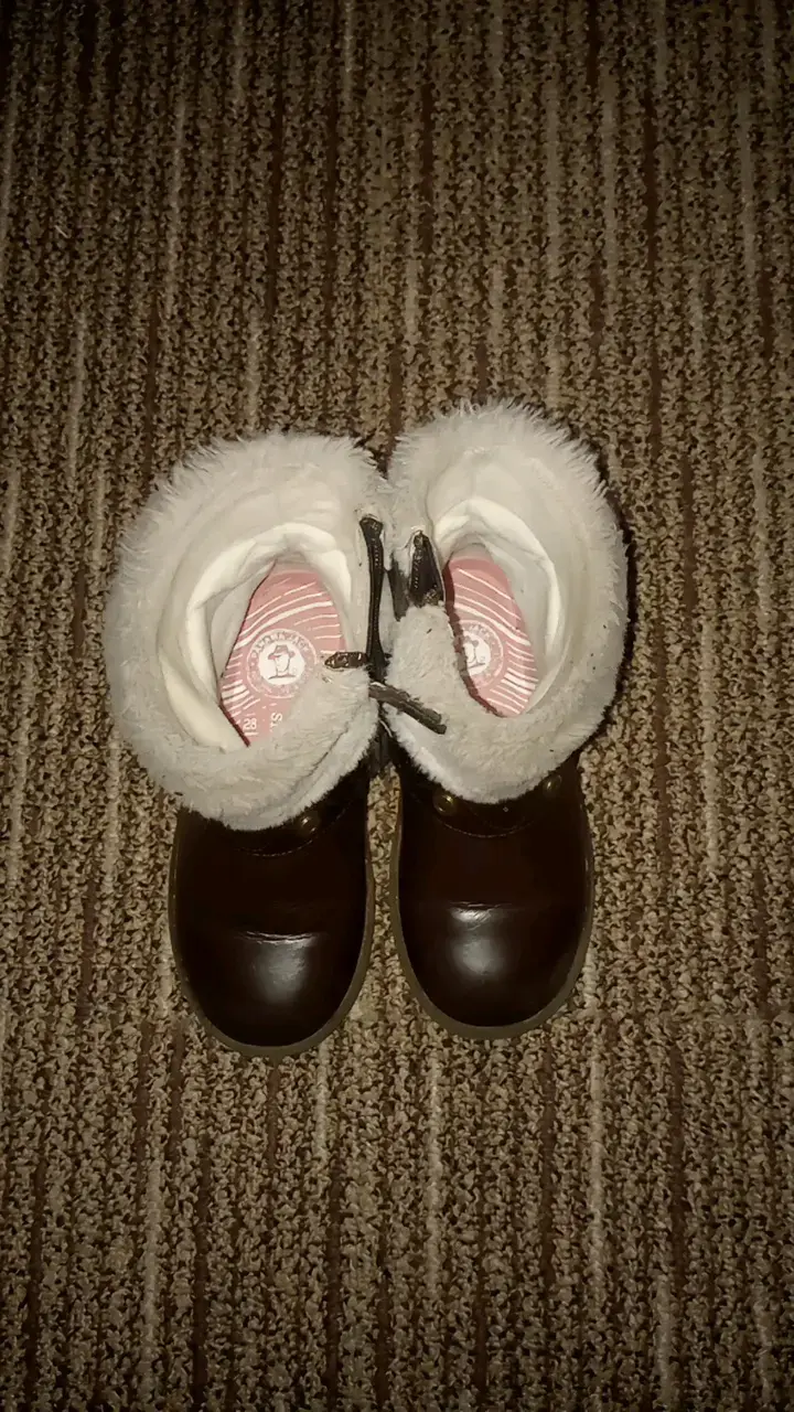 Botines de invierno niñas con forro de felpa - 6