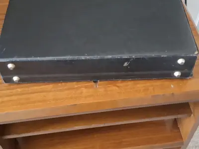 Maletín ejecutivo negro con cerradura Saxoline - miniatura 2