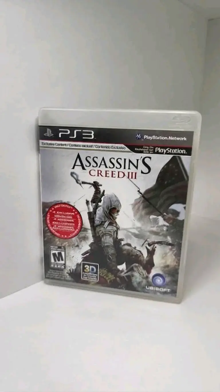 Juego PS3 Assassin's Creed III en buen estado