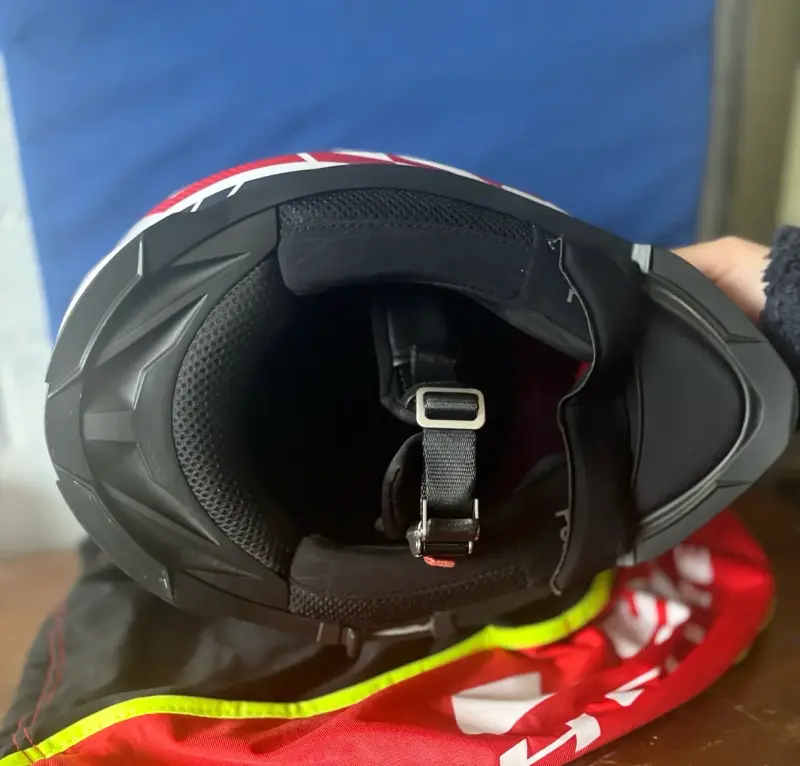 CASCO PARA MOTO LS2 MX436PIONEER EVO EVOLVE ROJO - 4