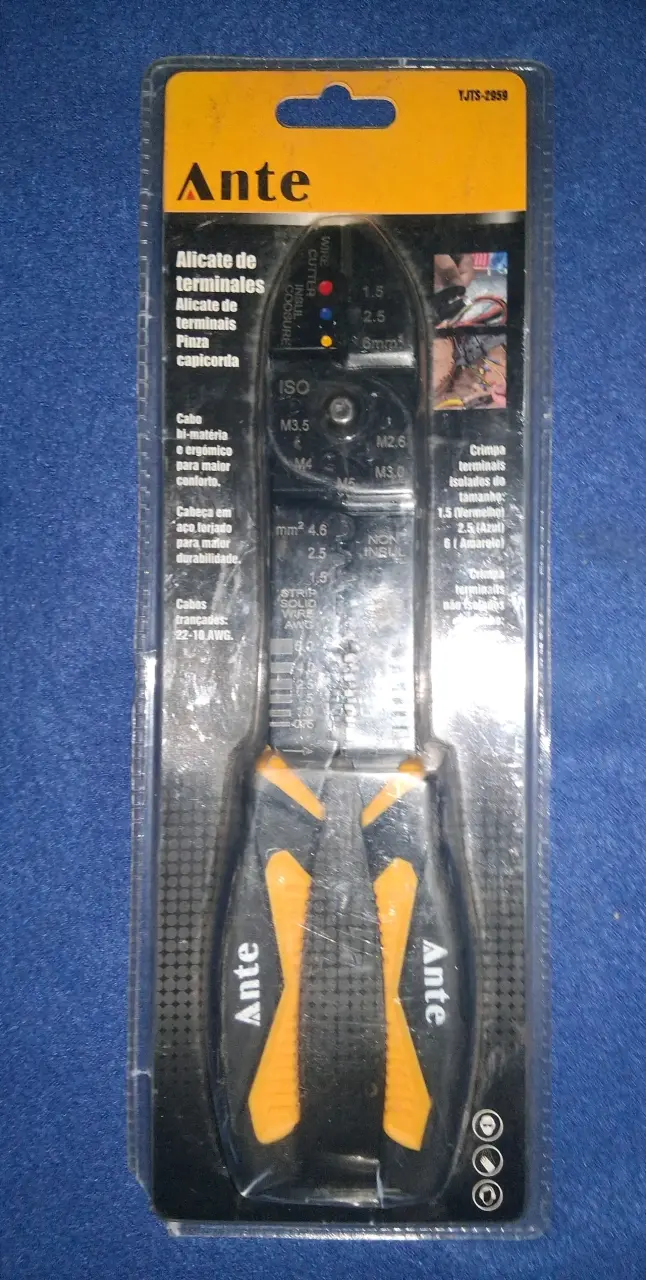Alicate de Terminales Ante Ergonómico