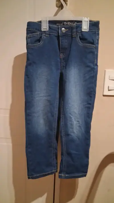Jeans de niño azul Tribu - miniatura 1