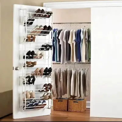 Organizador de Zapatos para Puerta con 12 Estantes - miniatura 1