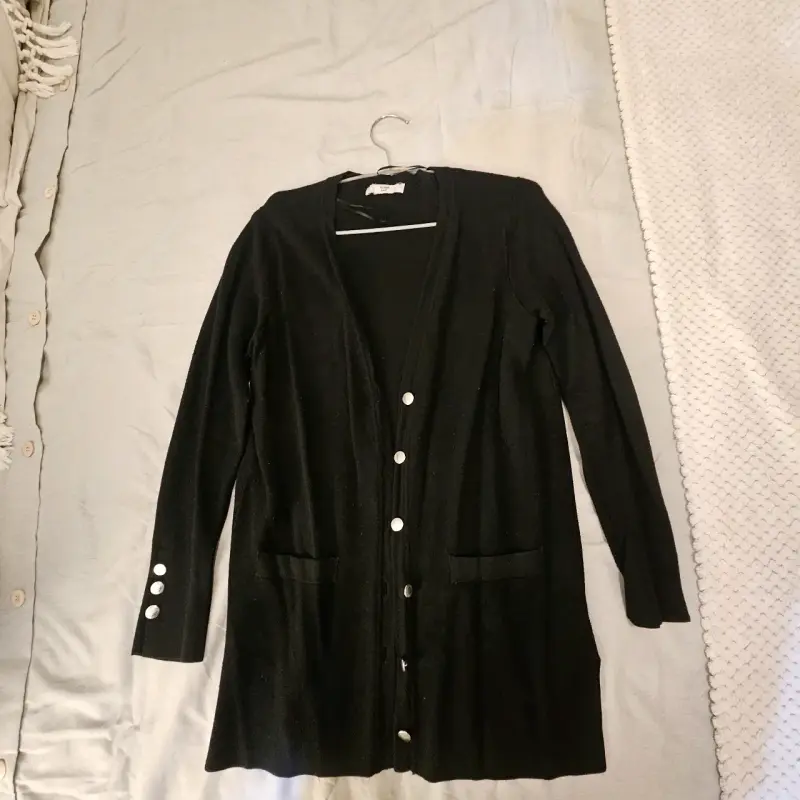 Cárdigan negro Alaniz - 1