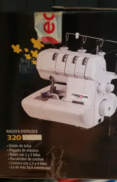 Máquina Overlock Nagoya 320 - miniatura 1