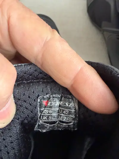 Botas de moto impermeables Dainese negras - miniatura 3