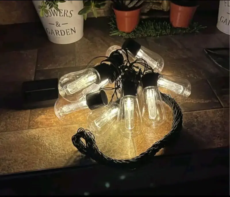 Guirnalda de Luces LED Solares para Jardín - 1