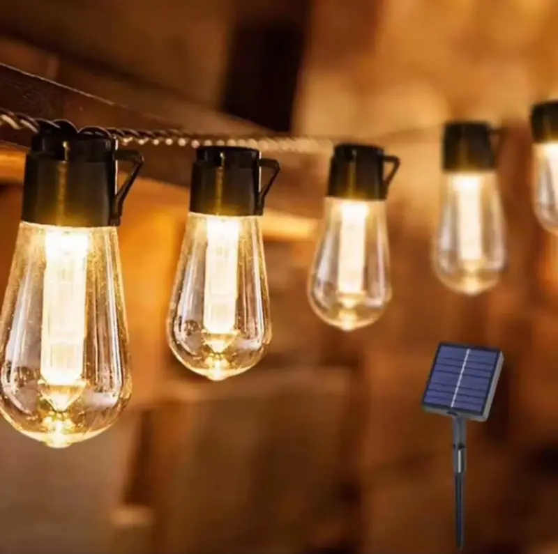 Guirnalda de Luces LED Solares para Jardín - 2