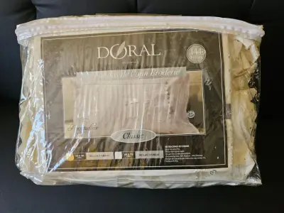 Set de fundas de cojín Doral Classic 144 hilos - miniatura 1