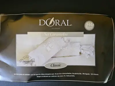 Set de fundas de cojín Doral Classic 144 hilos - miniatura 2