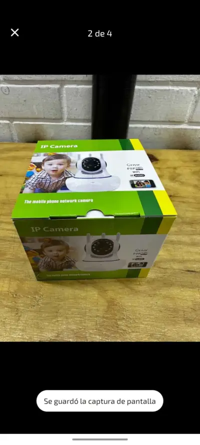 Cámara IP WiFi HD con Audio - miniatura 1