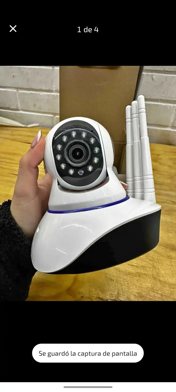 Cámara IP WiFi HD con Audio - 2