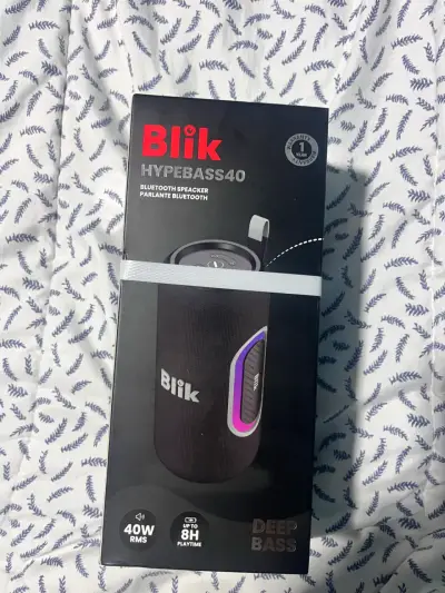 Parlante Bluetooth Blik Hypebass40 con Deep Bass - miniatura 1