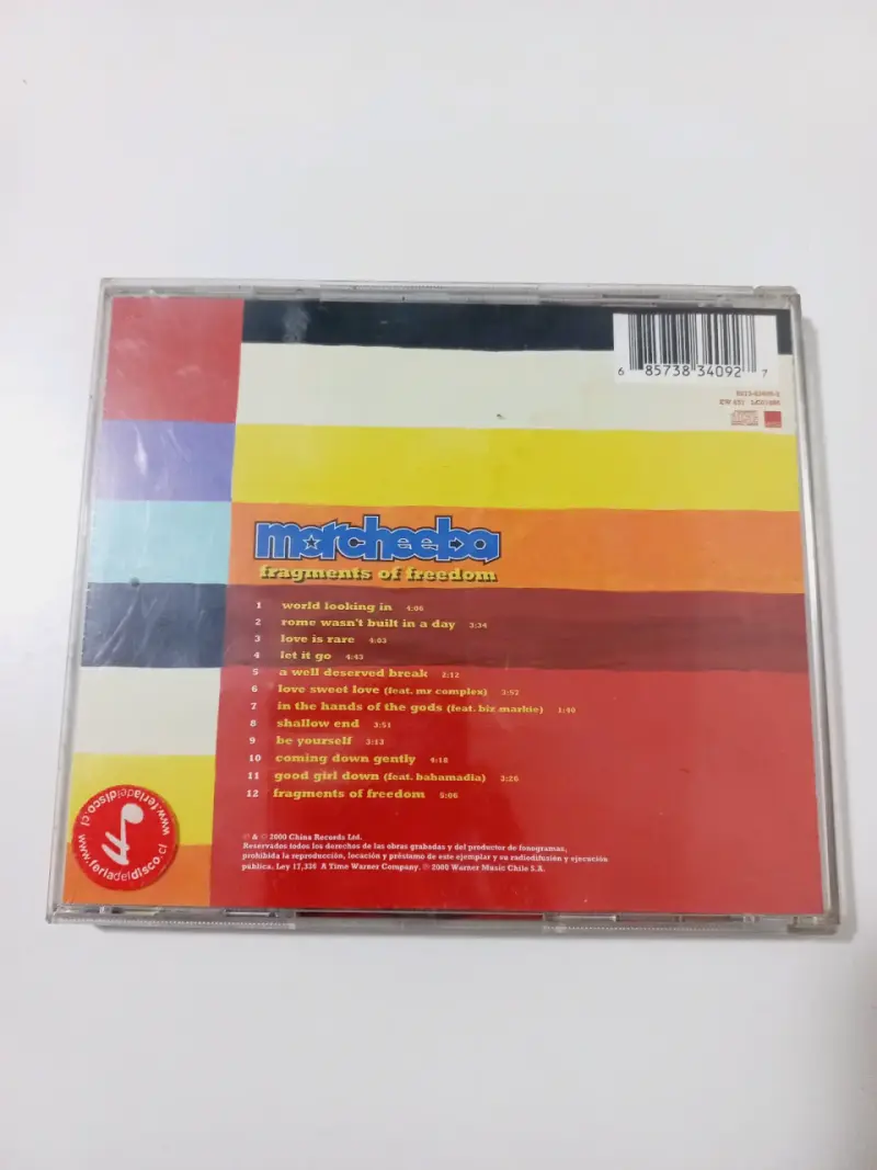 CD Morcheeba Fragments of Freedom - 3