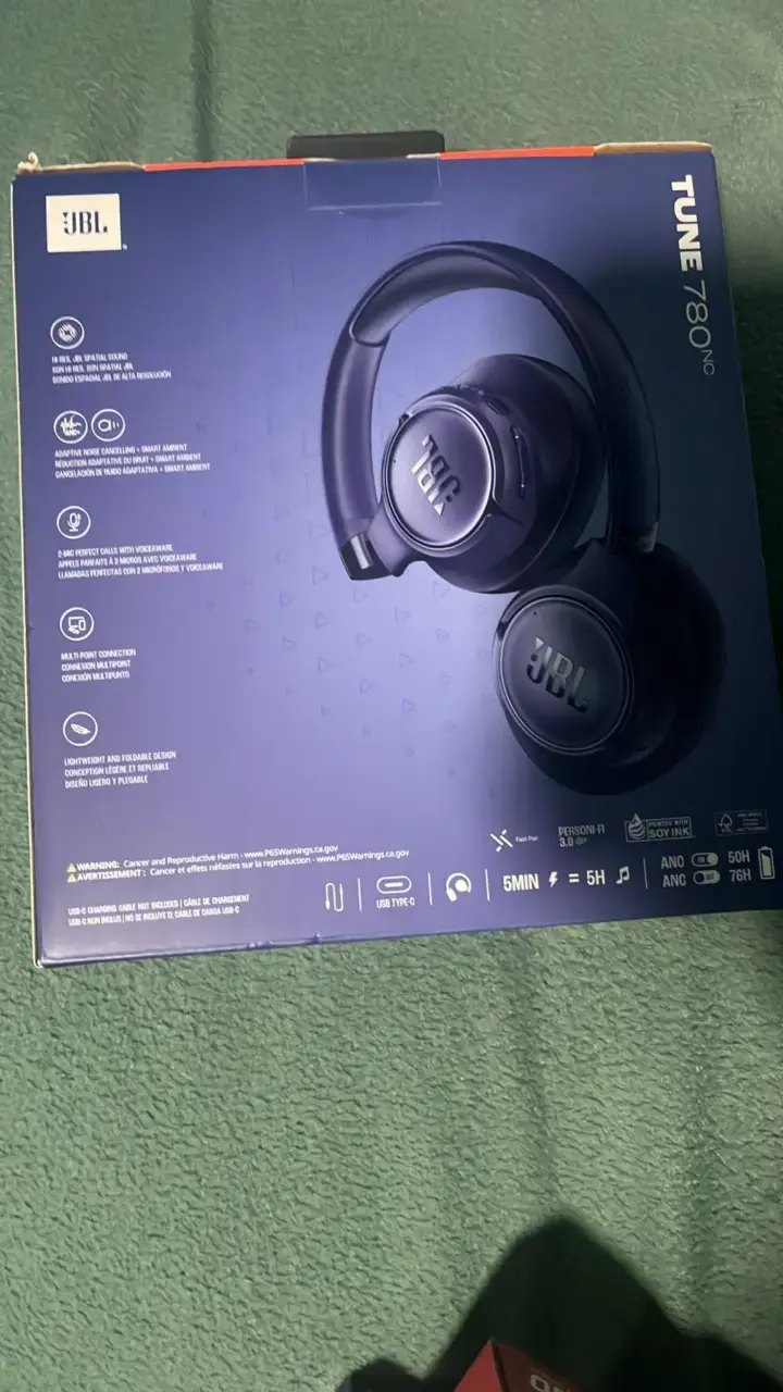 Audífonos JBL Tune 780NC con cancelación de ruido - 2