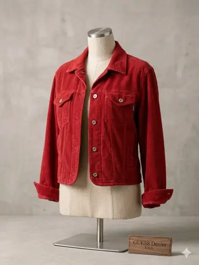 Chaqueta roja Guess Denim - miniatura 1