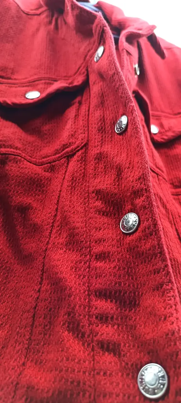 Chaqueta roja Guess Denim - 2