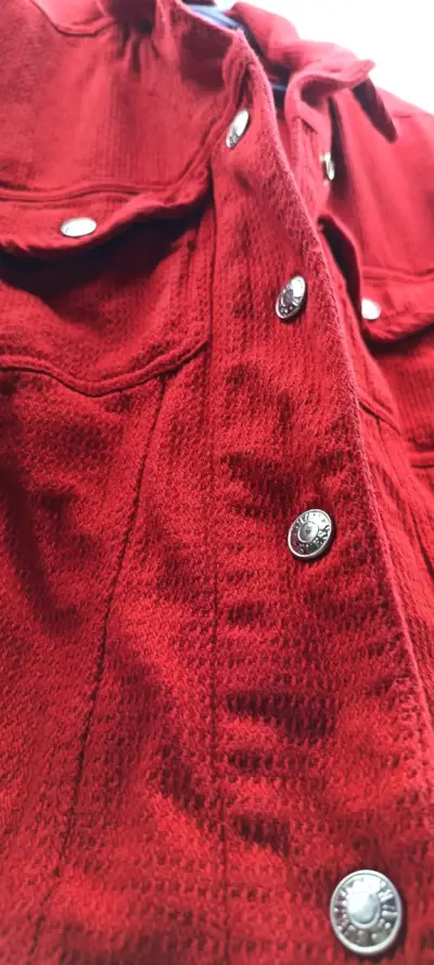 Chaqueta roja Guess Denim - miniatura 2