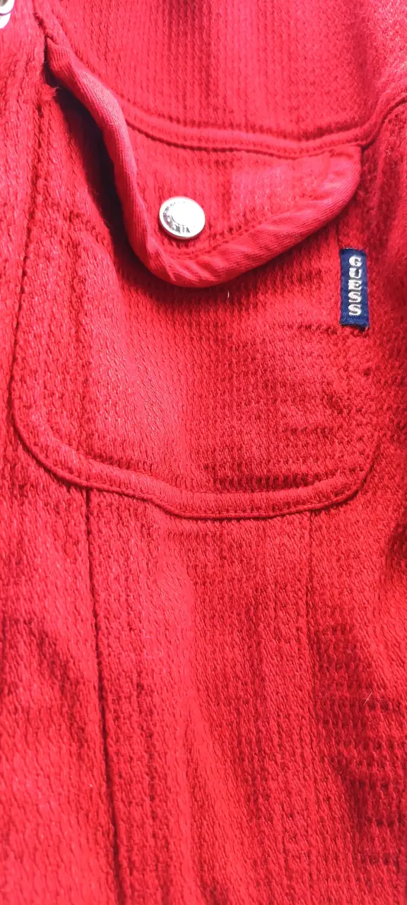Chaqueta roja Guess Denim - 3