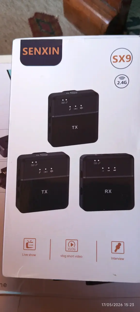 Sistema de Transmisión Inalámbrica Senxin SX9