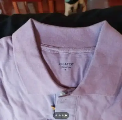 Polera Polo Morada Regatta Talla M - miniatura 1