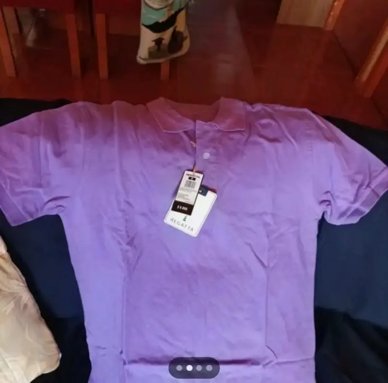Polera Polo Morada Regatta Talla M - 2