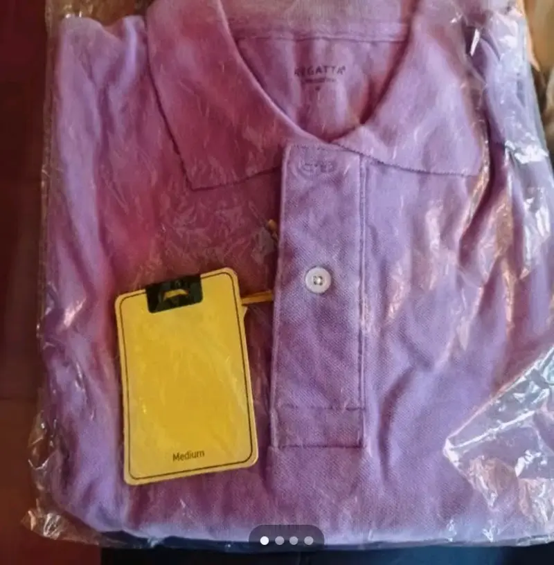 Polera Polo Morada Regatta Talla M - 3