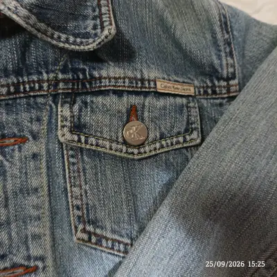 Chaqueta de mezclilla Calvin Klein Jeans - miniatura 2
