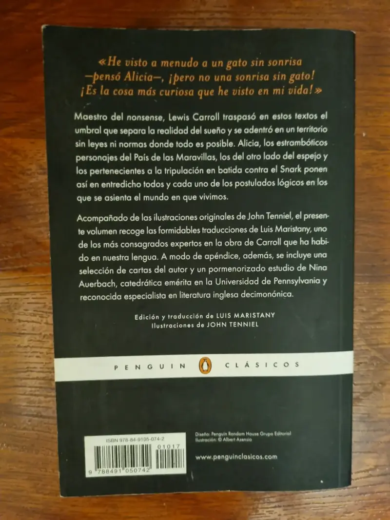 Libro Alicia en el País de las Maravillas- Lewis C - 2