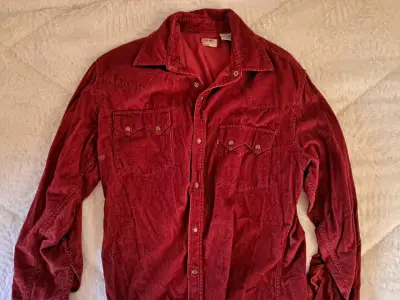 Camisa roja mujer Levis - miniatura 1