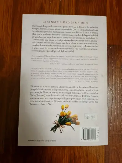 Libro El Don de la Sensibilidad de Elaine N. Aron - miniatura 2