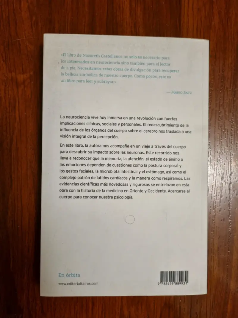 Libro Neurociencia del Cuerpo - Nazareth Castellan - 2