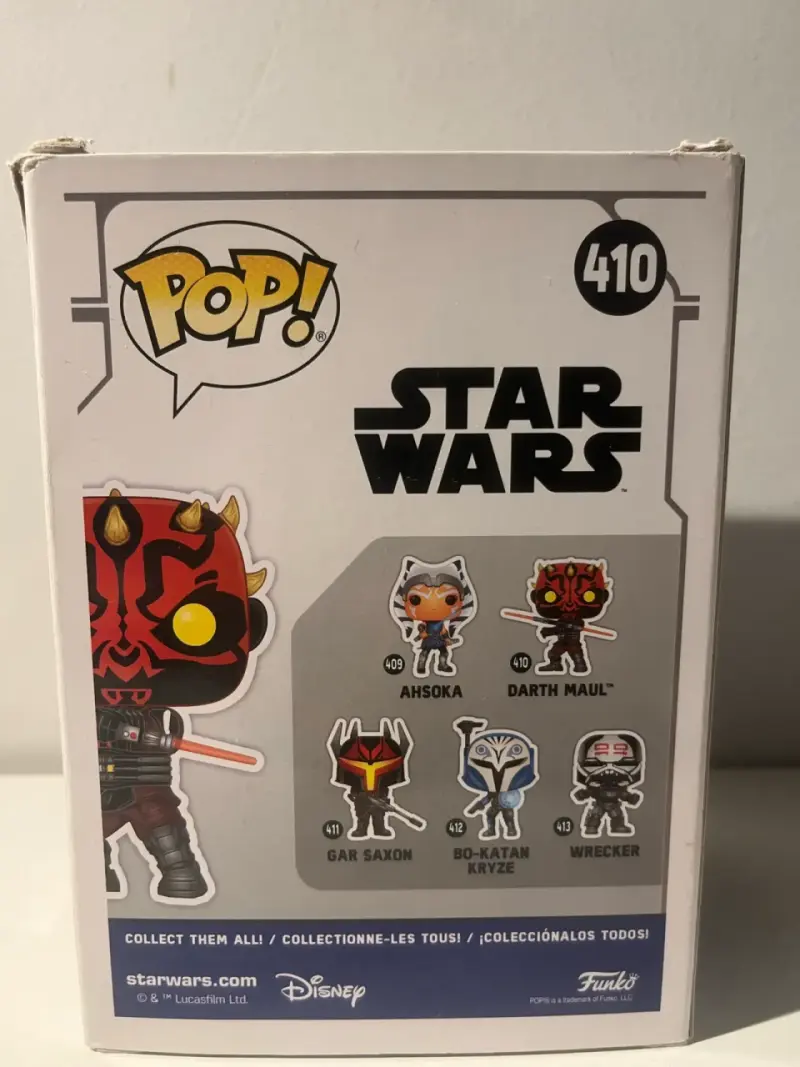 Figura Funko Pop Darth Maul Star Wars - 3