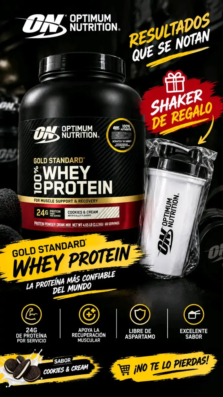 Proteína Whey Optimum Nutrition Gold Standard 2.1kg