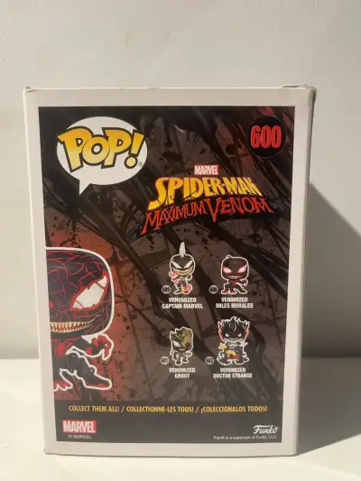 Figura Funko Pop Venomized Miles Morales - miniatura 3