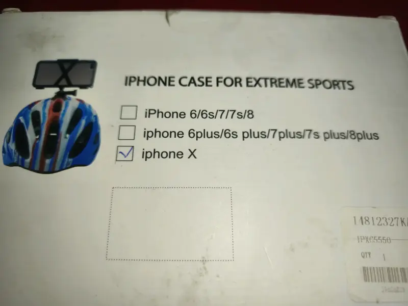 Soporte para iPhone X para deportes extremos - 1