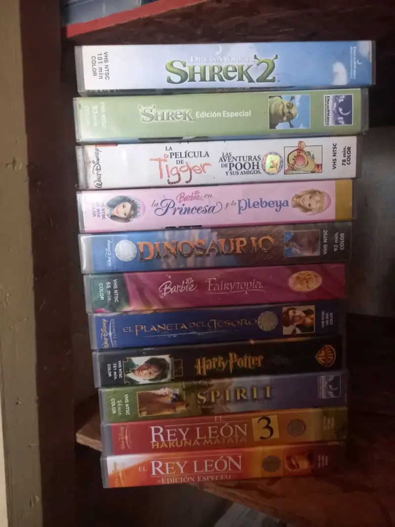 Colección de VHS de películas infantiles - 1