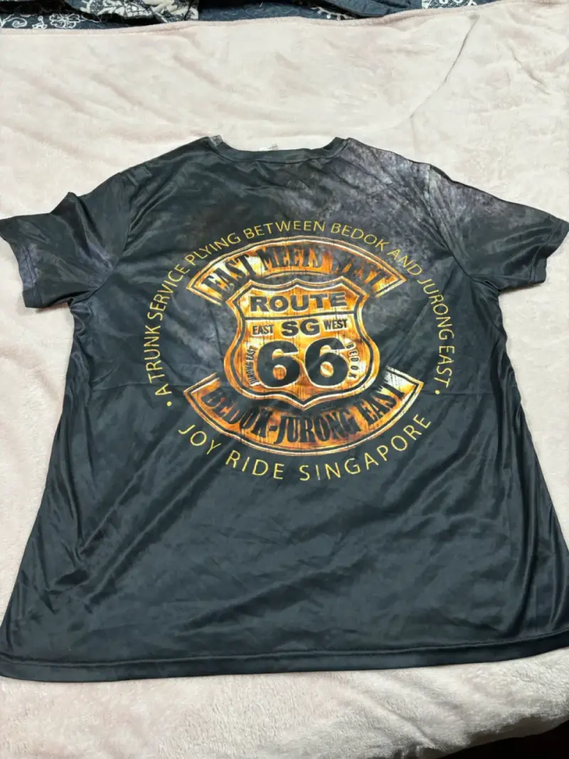 Polera Route 66 estampada talla XXL - 1
