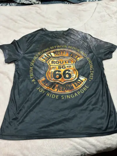 Polera Route 66 estampada talla XXL - miniatura 1